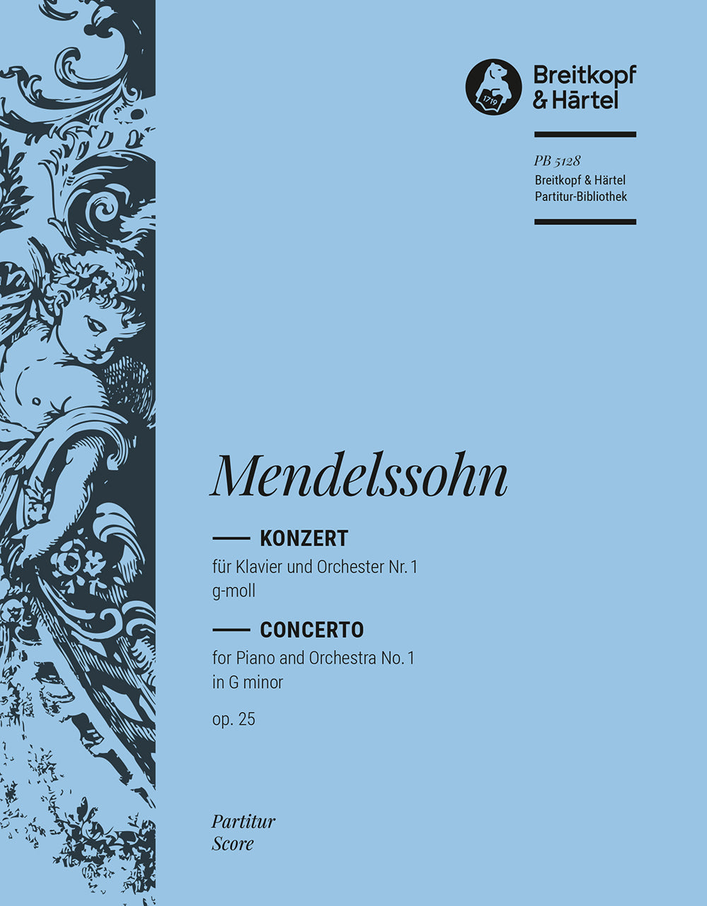 Mendelssohn Piano Concerto No 1 in G minor MWV O 7 Op. 25 Full Score