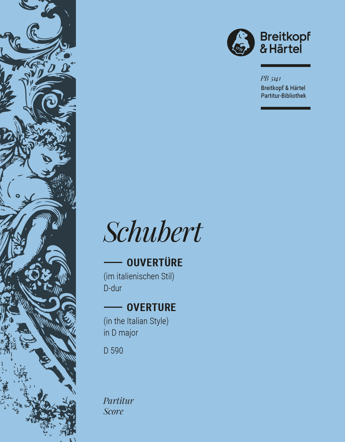 Schubert Overture D major D590 Full Score