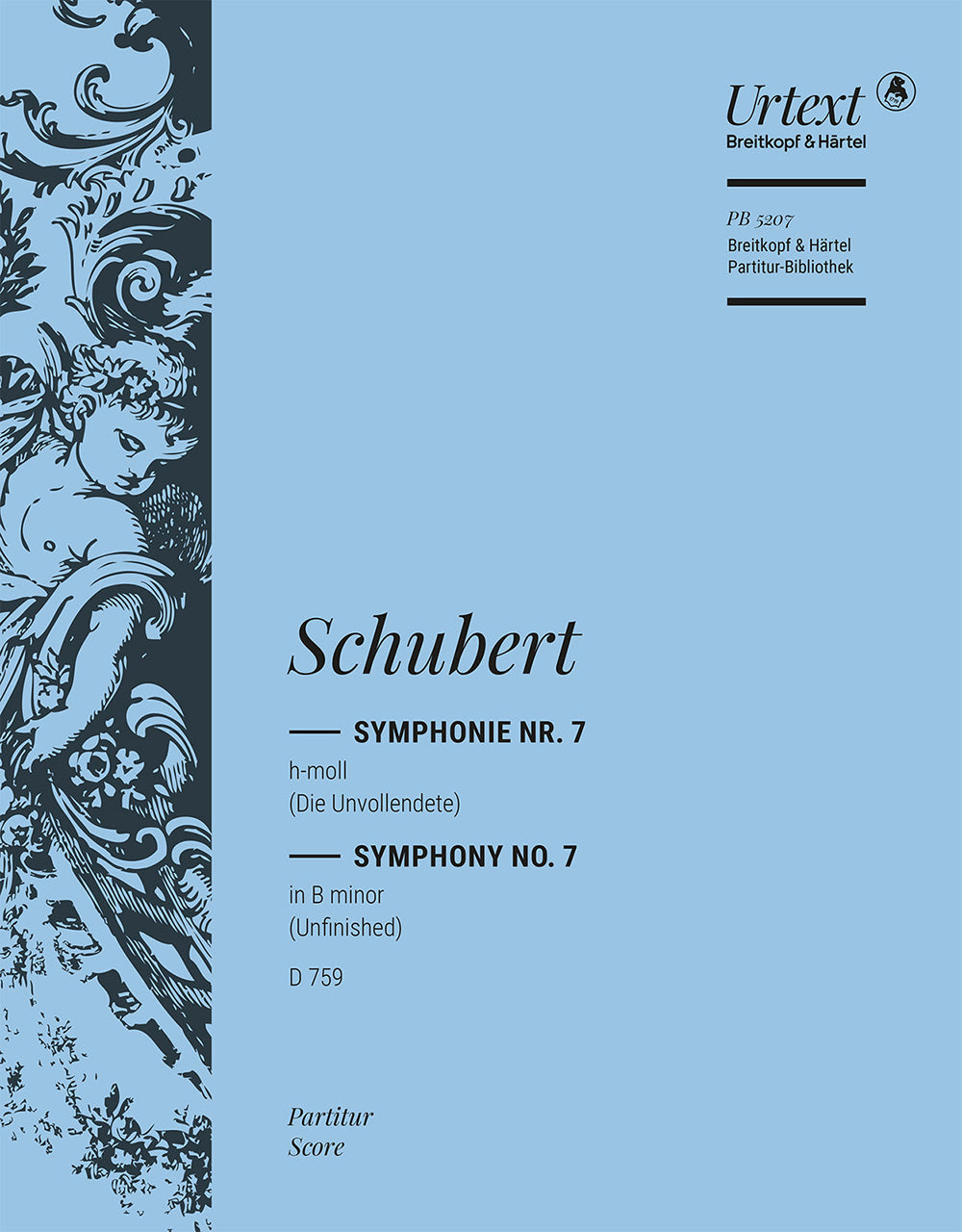 Schubert Symphony No 7 B minor D 759 Full Score