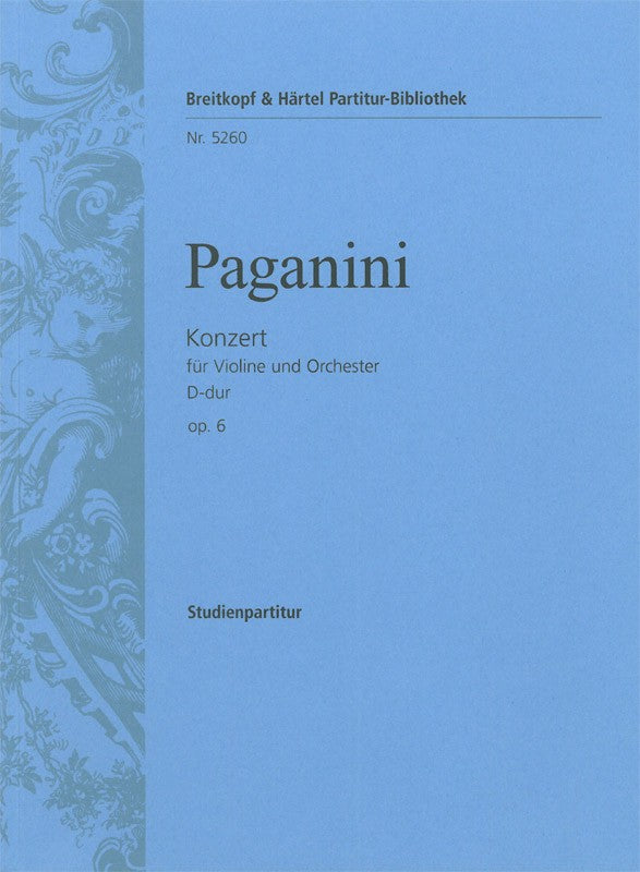 Paganini Violin Concerto op. 6