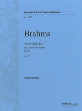 Brahms Serenade No. 1 in D major Op. 11