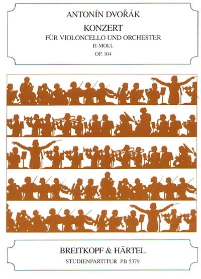 Dvořák: Cello Concerto in B minor, Op. 104 (Study Score)