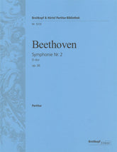 Beethoven Symphony No. 2 in D major Op. 36 - Full Score