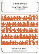 Dvořák: Slavonic Dances, Op. 46 (Study Score)