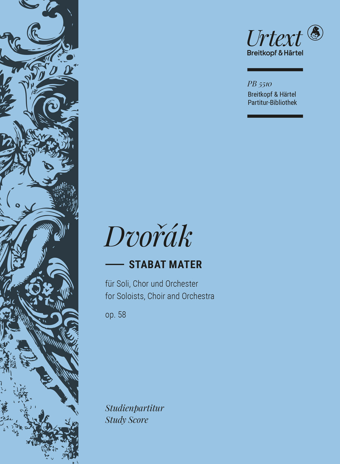 Dvorak: Stabat mater Op. 58 study score