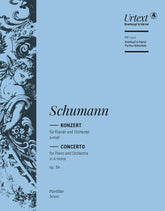 Schumann Piano Concerto in A minor Op. 54 Full Score