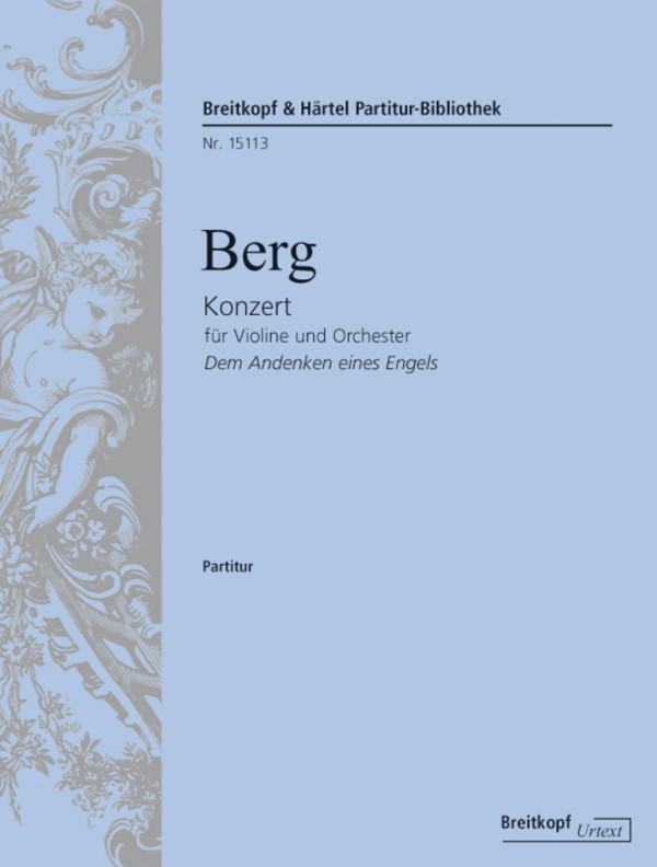 Berg: Violin Concerto Full Score