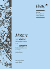 Mozart Concerto for Oboe in C major K. 314 (285d) Study Score