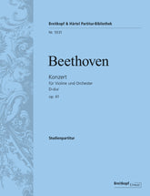 Beethoven Concerto for Violin D major op 61