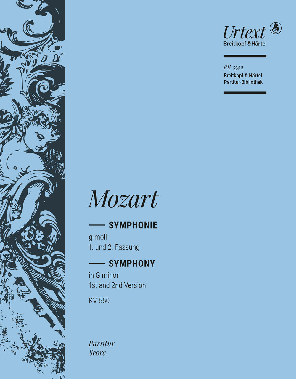Mozart Symphony No. 40 in G minor K. 550 1st and 2nd Version Full Score