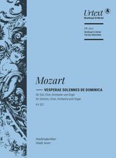 Mozart Vesperae solennes de Dominica K. 321