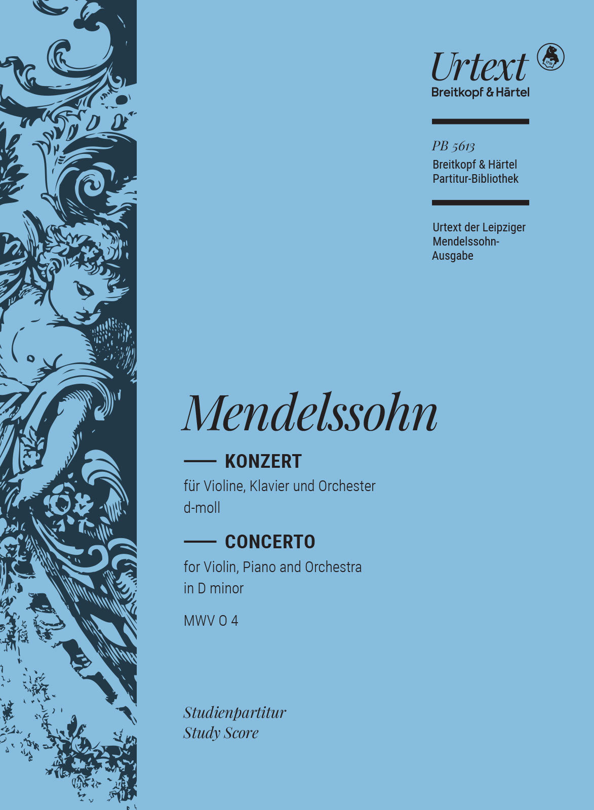 Mendelssohn Concerto in d minor Study Score