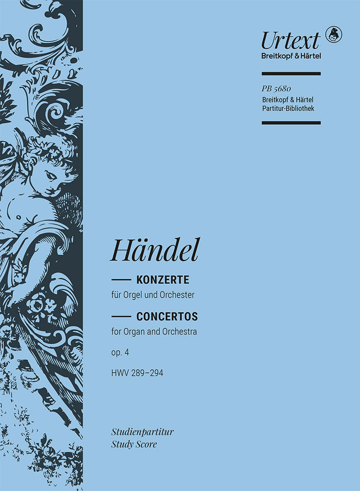 Handel Organ Concertos Op 4