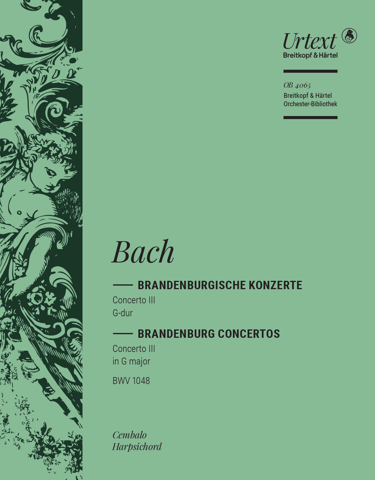 Bach Brandenburg Con No 3 Pian