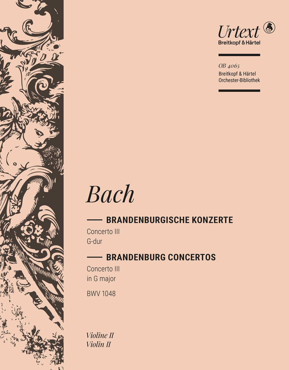 Bach Brandenburg Con No 3 Vln2