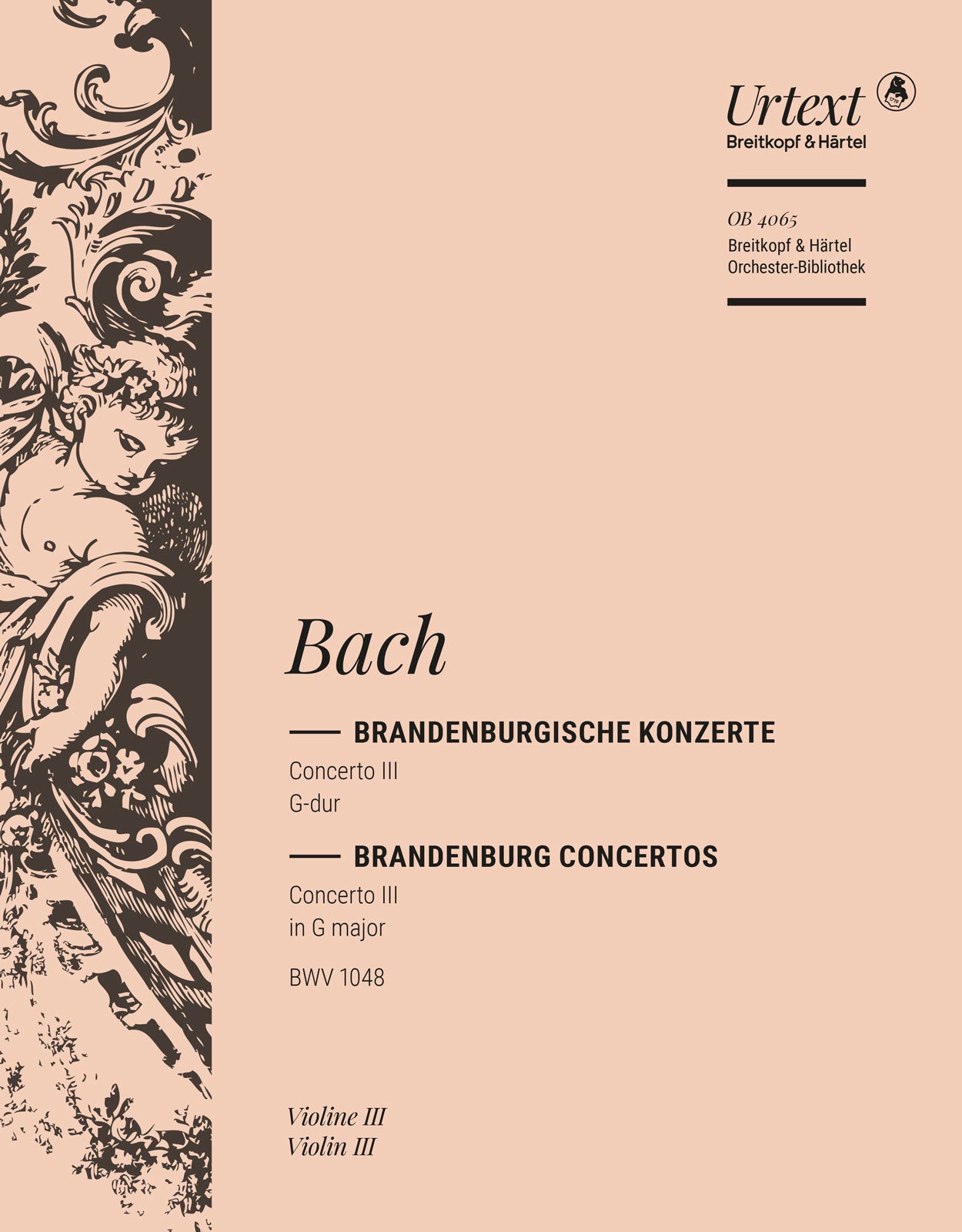 Bach Brandenburg Con No 3 Vln3