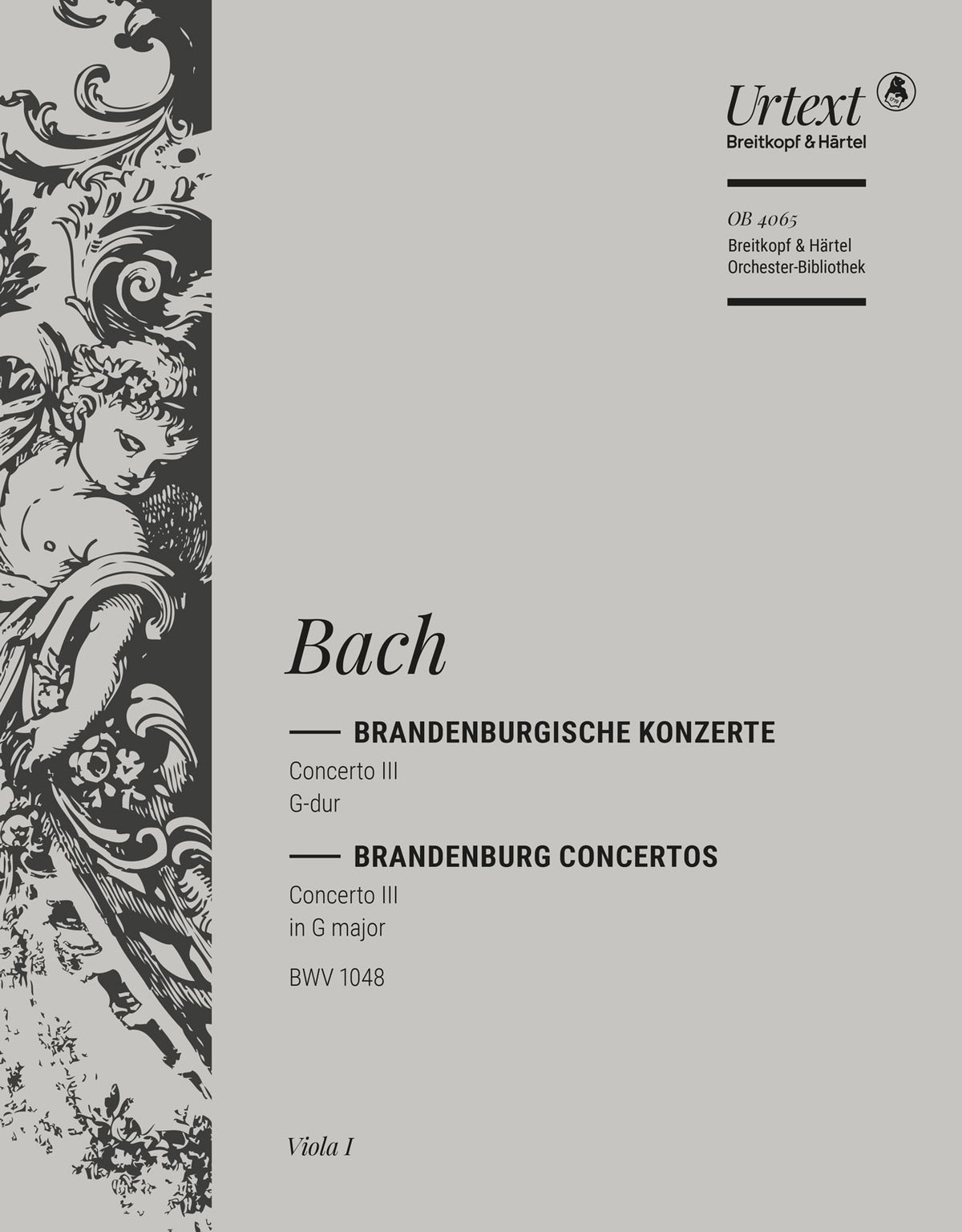 Bach Brandenburg Con No 3 Vla