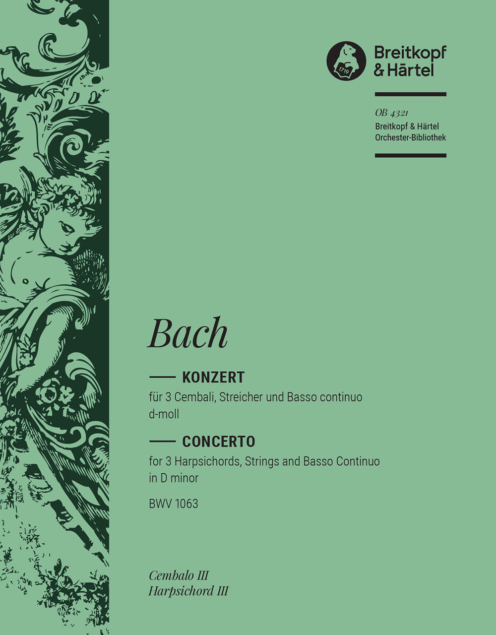 Bach Harpsichord Con BWV 1063