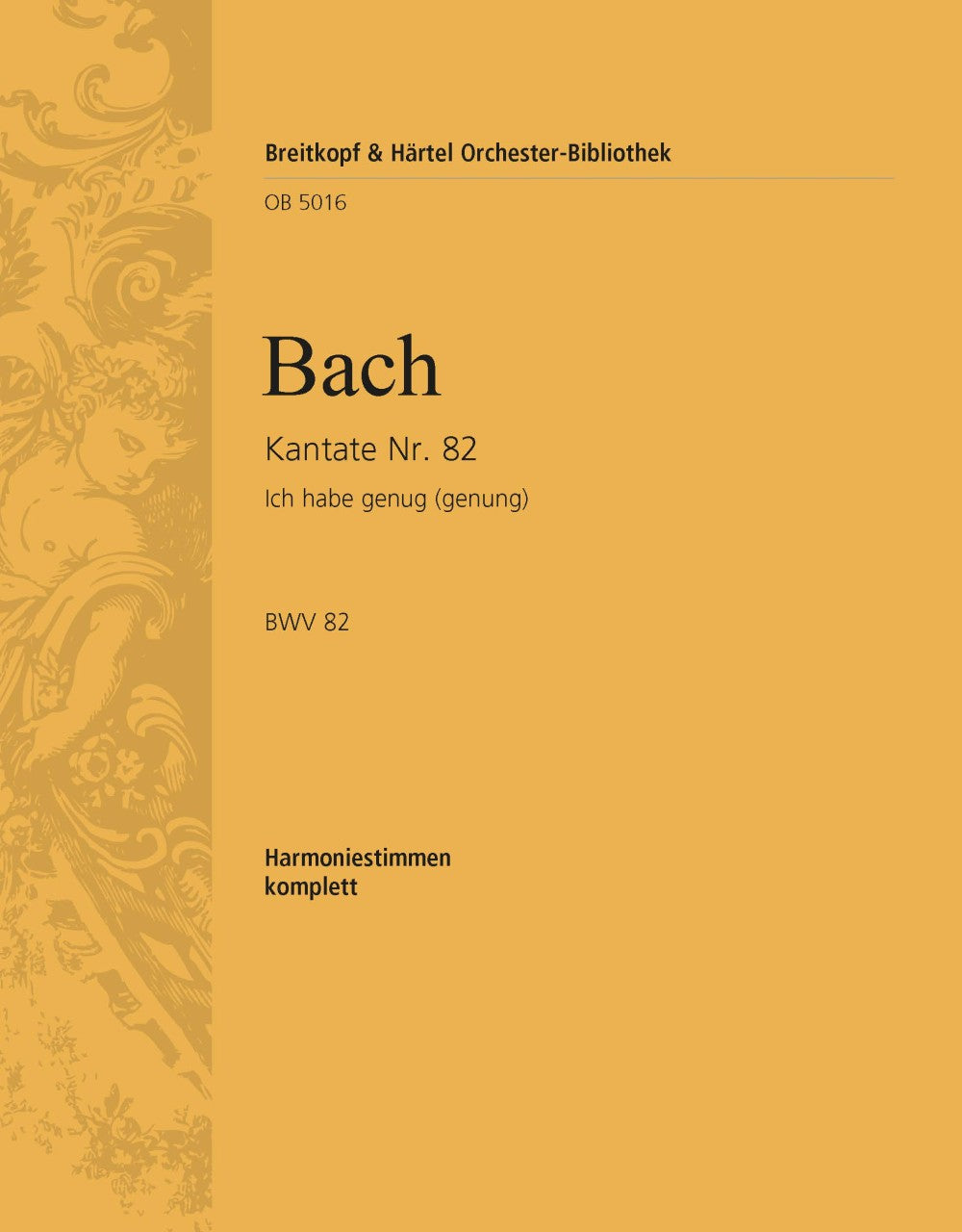 Bach Cantata 82 Flute part