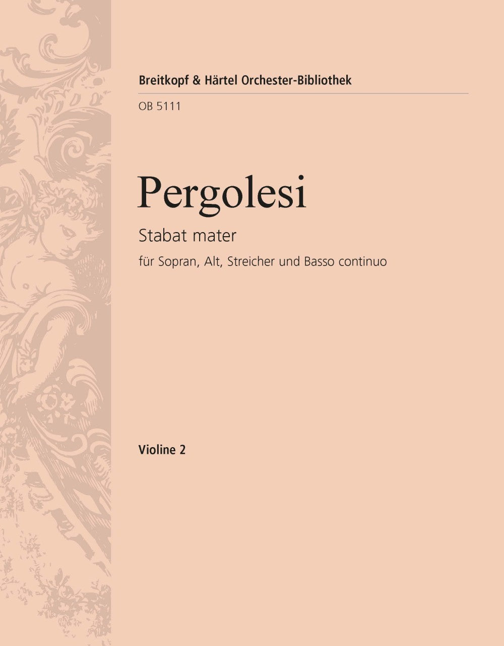 Pergolesi Stabat Mater Violin