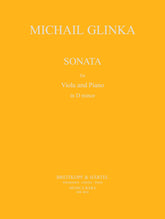 Glinka Sonata in D minor for Viola and Piano