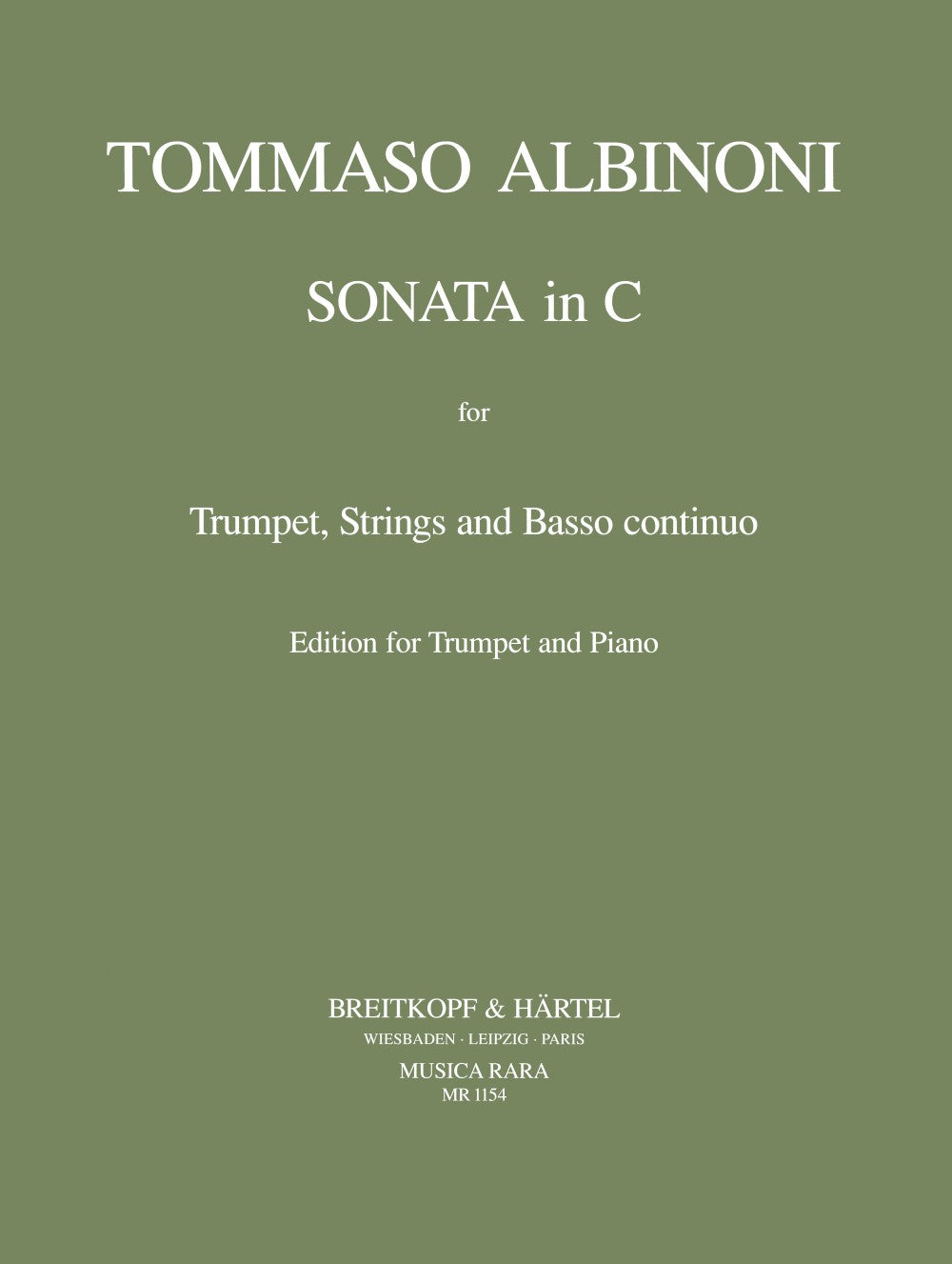 Albinoni Trumpet Sonata in C