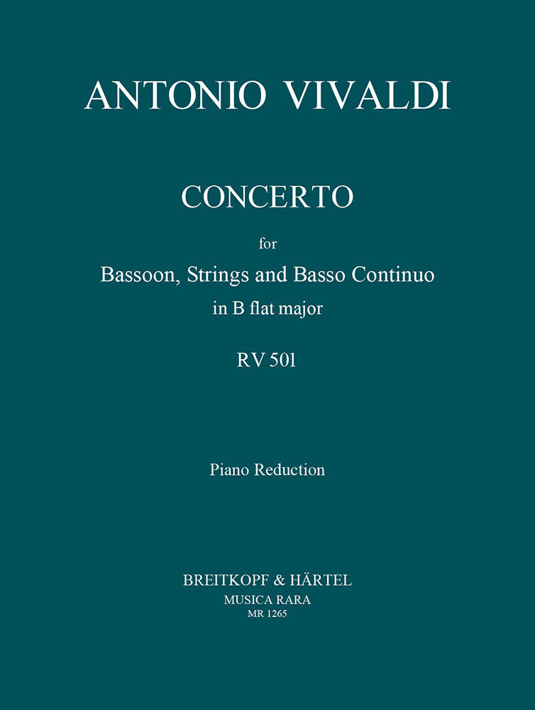 Vivaldi Concerto in B-flat major RV 501