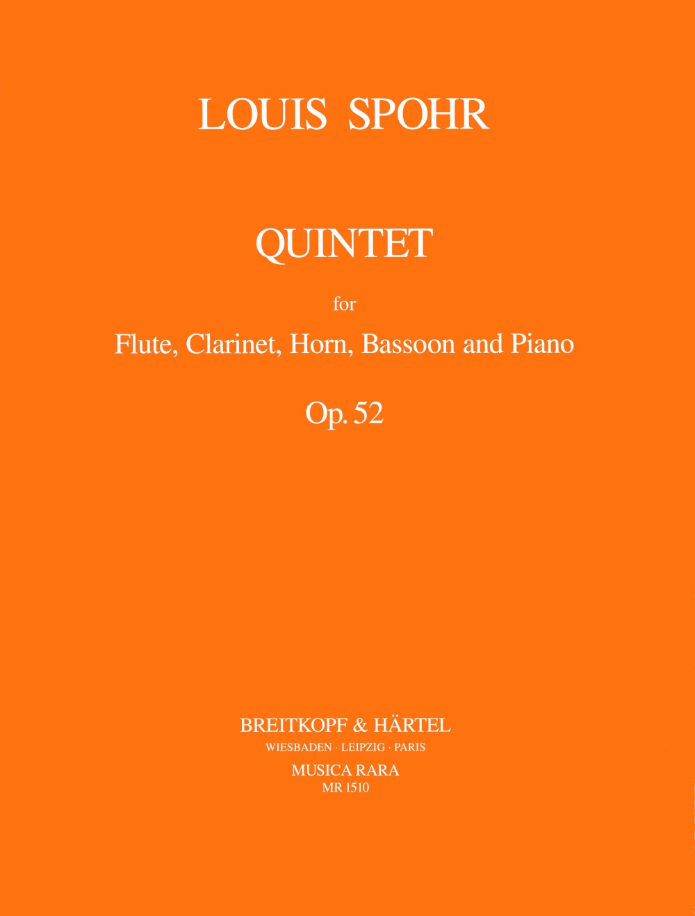 Spohr Quintet Op. 52