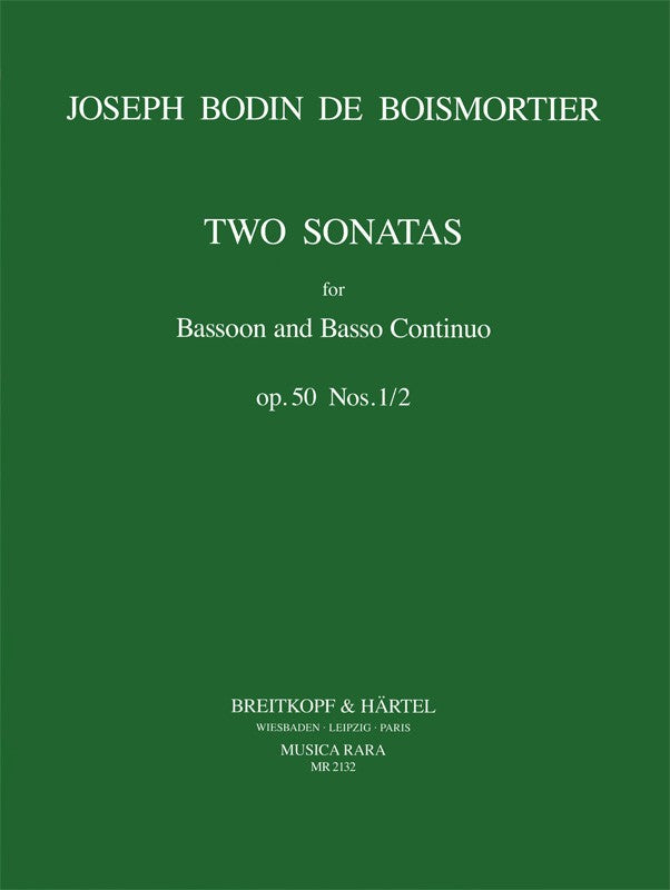 Boismortier 2 Sonatas Opus 50