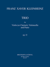 Kleinheinz Trio in E flat major Op. 13 for Violin,Cello & Piano