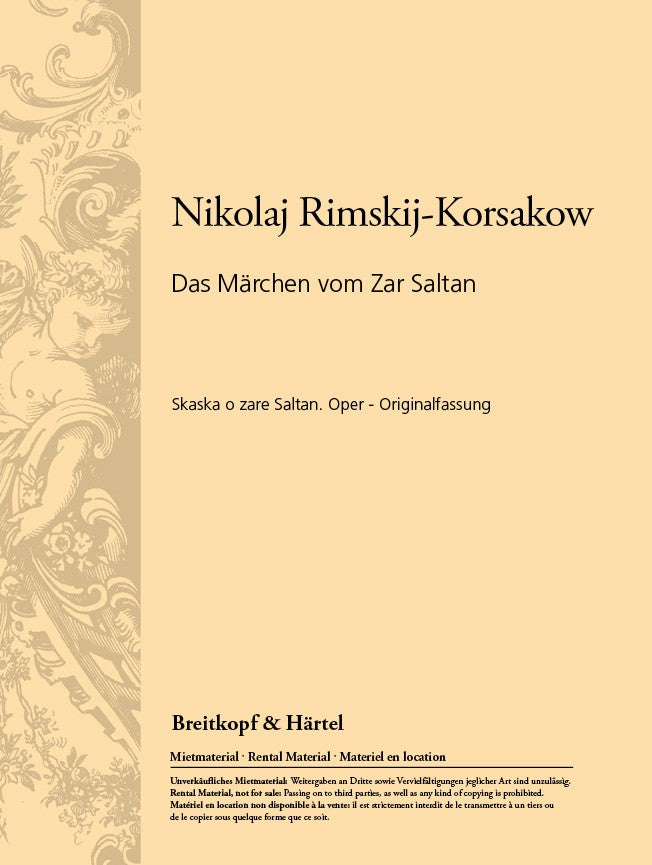 Rimsky-Korsakov Das Marchen vom Zar Saltan