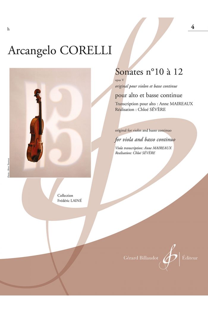 Corelli Sonatas 10-12 (version for viola)