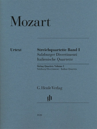 Mozart String Quartets Band 1 (Lodi-Quartett KV 80, Salzburger Divertimenti KV 136-138, Italienische Quartette KV 155-160)