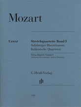 Mozart String Quartets Band 1 (Lodi-Quartett KV 80, Salzburger Divertimenti KV 136-138, Italienische Quartette KV 155-160)