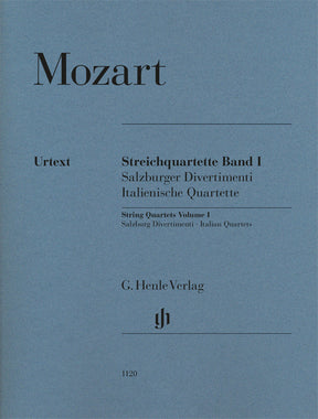 Mozart String Quartets Band 1 (Lodi-Quartett KV 80, Salzburger Divertimenti KV 136-138, Italienische Quartette KV 155-160)