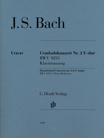 Bach Keyboard Concerto Nr. 2 E-dur BWV 1053