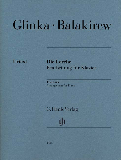 Glinka The Lark (Die Lerche) Arr. Balakirev