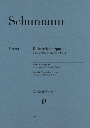 Schumann Dichterliebe op. 48 Medium Voice