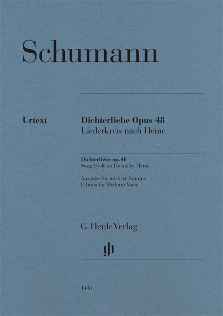 Schumann Dichterliebe op. 48 Medium Voice