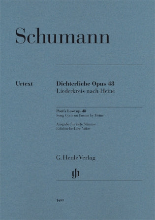Schumann Dichterliebe op. 48 Low Voice