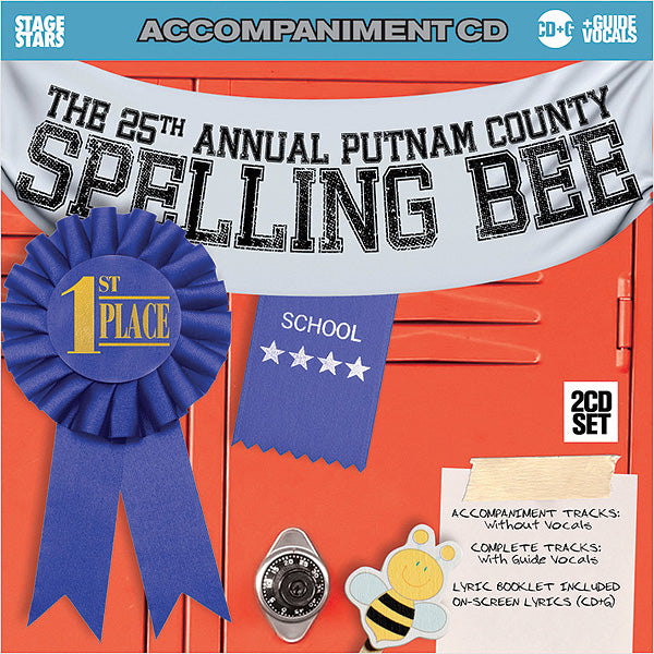 Songs from The 25th Annual Putnam County Spelling Bee, Karaoke CD