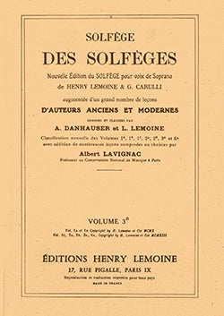 Solfège des Solfèges Vol. 3B (without accompaniment)