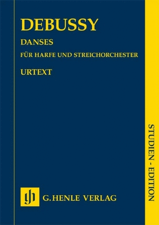 Debussy Danses for Harp and String Orchestra - Study Score