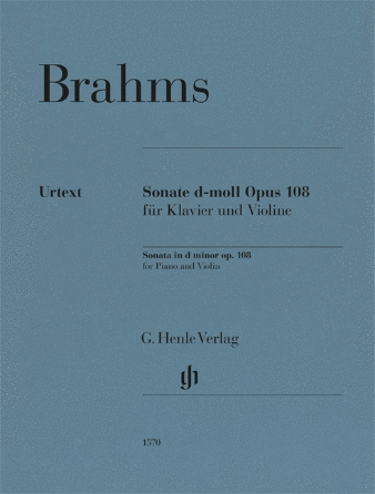Brahms Violin Sonata in d minor Op. 108