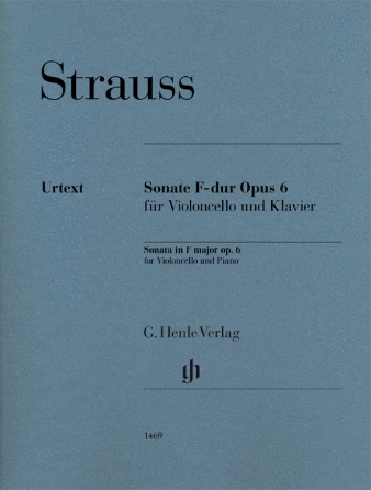 Strauss Cello Sonata in F major Opus 6