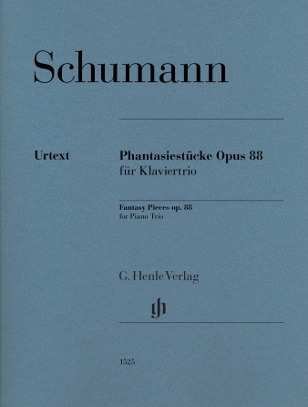 Schumann Fantasy Pieces Op. 88 For Piano Trio Violin, Cello, Piano
