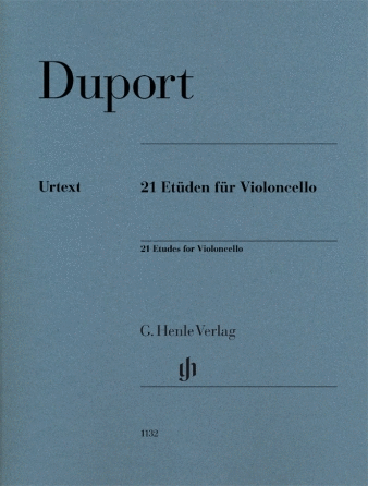 Duport 21 Etudes for Cello and Piano