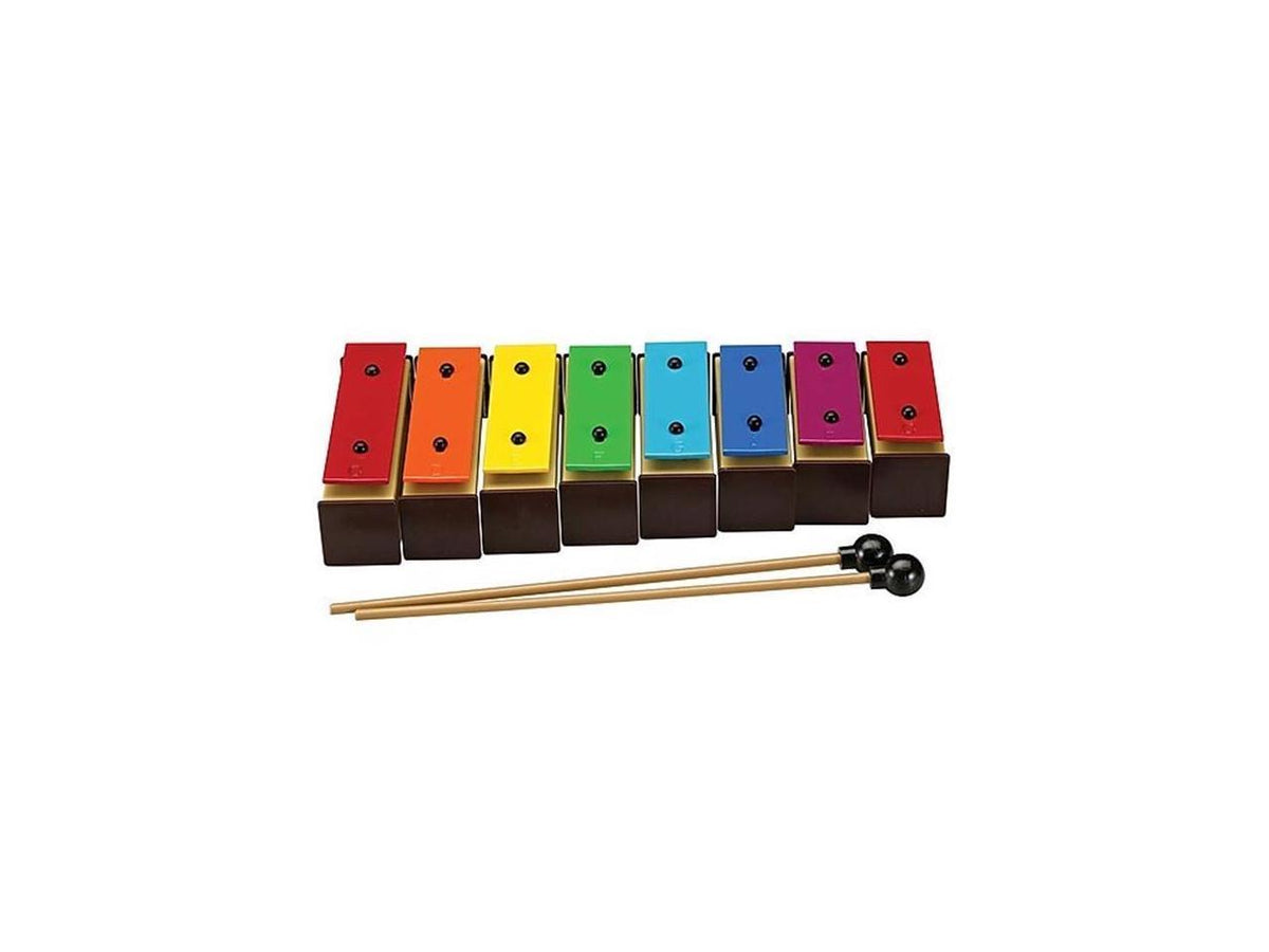 8 Note Colored Tone Bell Set