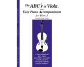 Rhoda ABCs of Viola Book 3 Piano Accompaniment