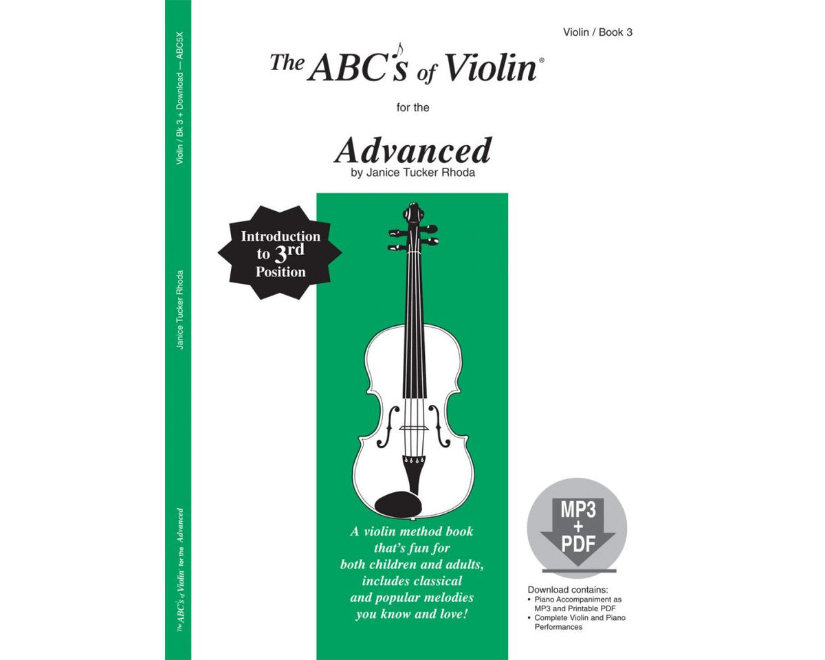 ABCs of Violin Book 3 (Advanced)